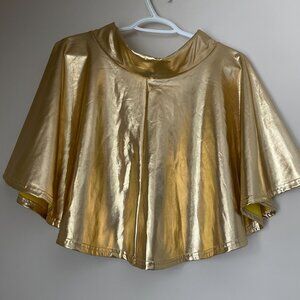 Gold Metallic Skirt